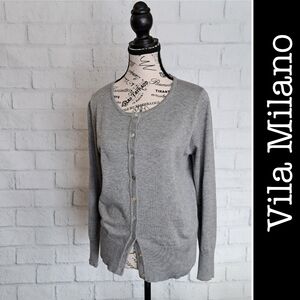 SALE. Milano Women's Gray Cardigan